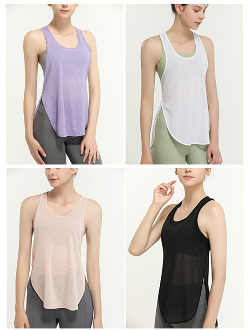 Chalecos deportivos para mujer, camiseta transparente para gimnasio, | Ropa de mujer · Omeda.es - Imagen 5
