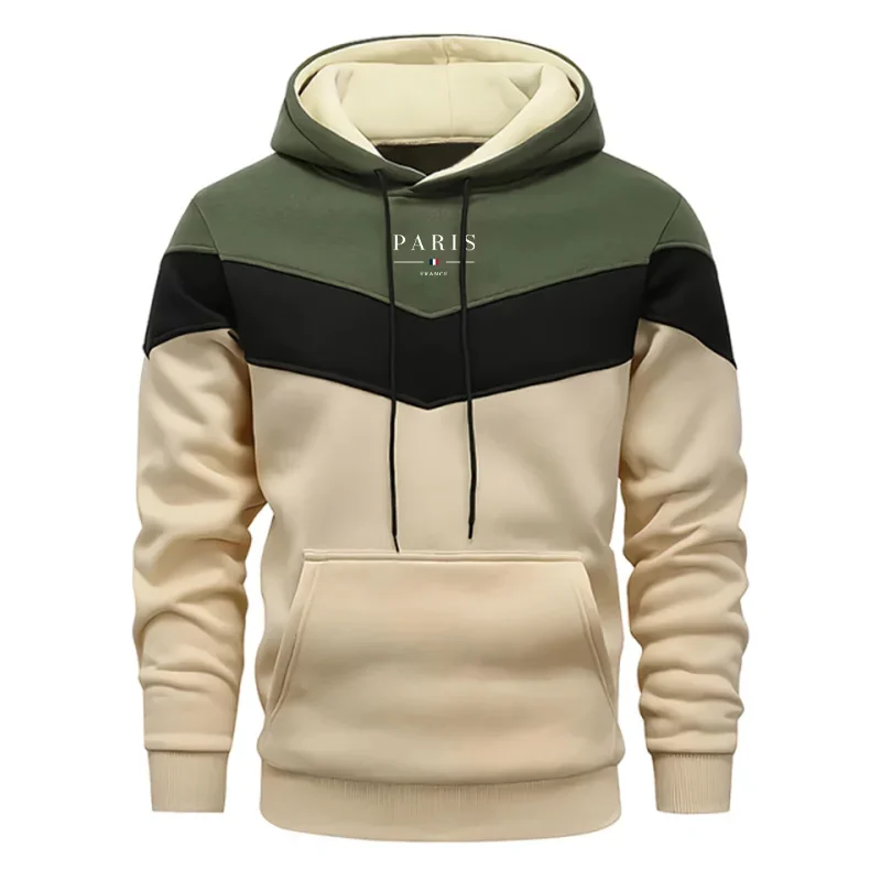 Chándal para hombre, sudaderas informales con estampado Tricolor, | Ropa de hombre · Omeda.es - Imagen 18