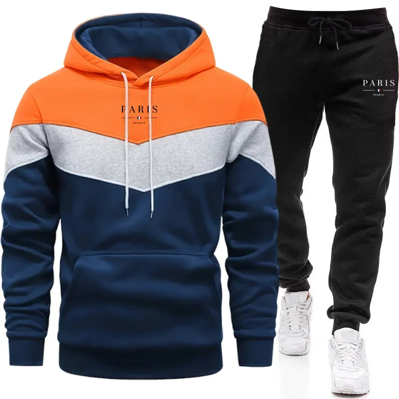 Chándal para hombre, sudaderas informales con estampado Tricolor, | Ropa de hombre · Omeda.es - Imagen 21