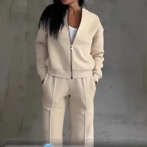 Chándal para mujer, conjunto de 2 piezas, abrigo de manga larga con | Ropa de mujer · Omeda.es