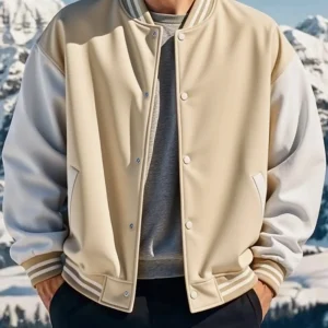 Chaqueta de béisbol clásica para hombre, abrigo de calle cálido a | Ropa de hombre · Omeda.es