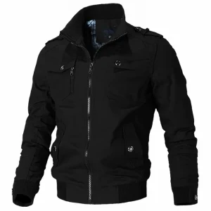 Chaqueta Bomber informal a la moda para hombre, chaqueta | Ropa de hombre · Omeda.es