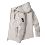 Chaqueta con capucha para hombre, abrigo informal fino, transpirable, | Ropa de hombre · Omeda.es