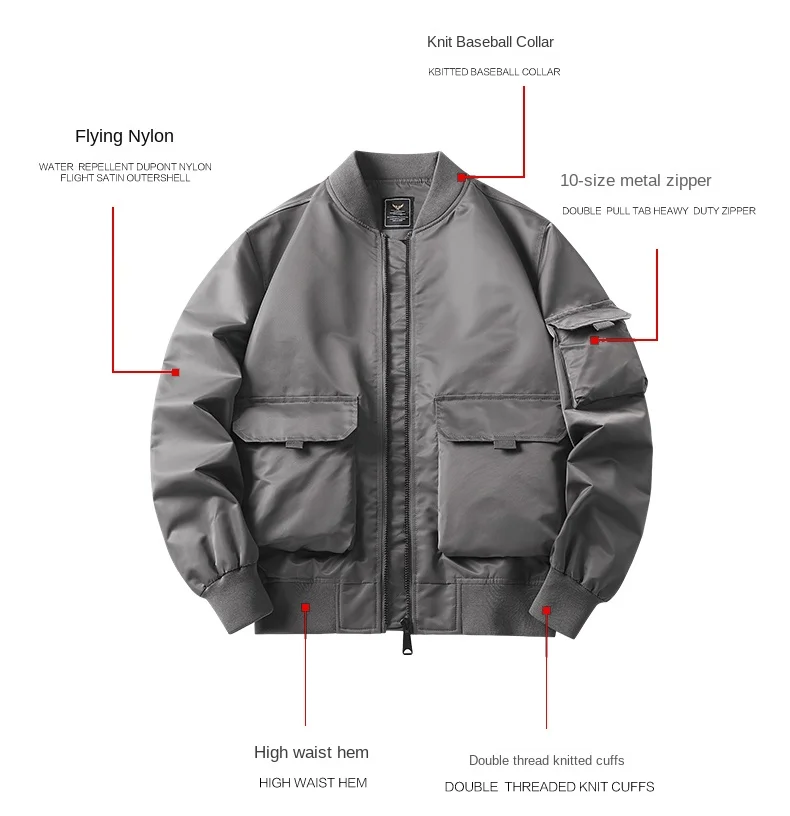 Chaqueta de carga para hombre, abrigo Vintage cálido, moda masculina, | Ropa de hombre · Omeda.es - Imagen 3