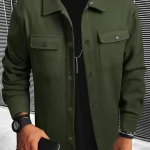 Chaqueta casual de mezcla de lana para hombre, diseño elegante y | Ropa de hombre · Omeda.es