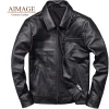 Chaqueta de cuero genuino para hombre, abrigo de Cuero 100% natural | Ropa de hombre · Omeda.es
