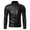 Chaqueta de cuero para hombre 2025, nueva chaqueta de cuero PU a | Ropa de hombre · Omeda.es