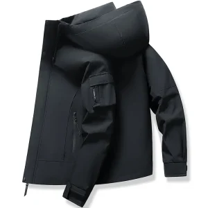 Chaqueta deportiva al aire libre a la moda para hombre con capucha, | Ropa de hombre · Omeda.es