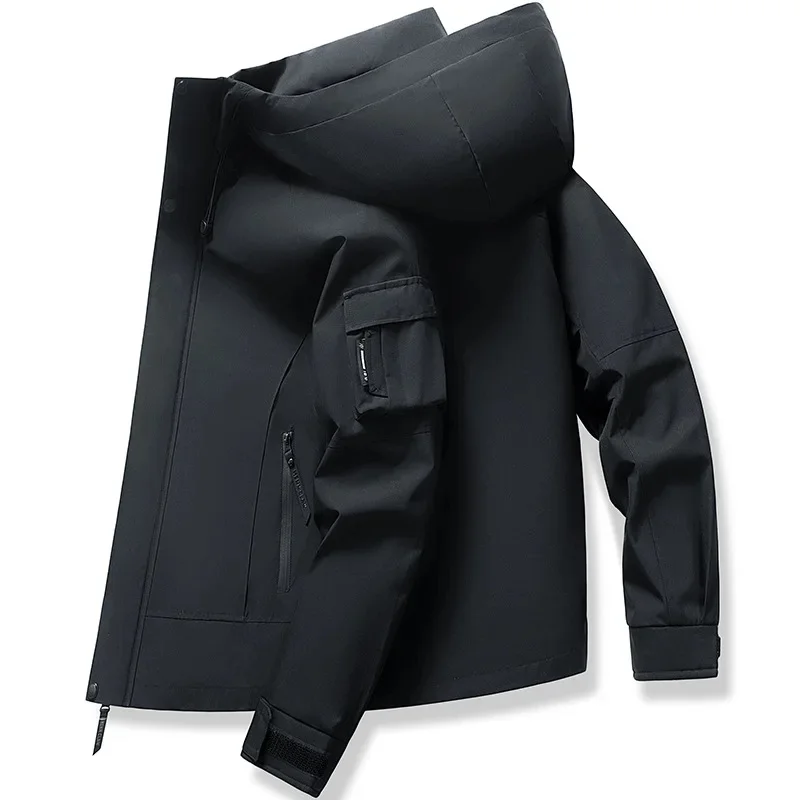 Chaqueta deportiva al aire libre a la moda para hombre con capucha, | Ropa de hombre · Omeda.es