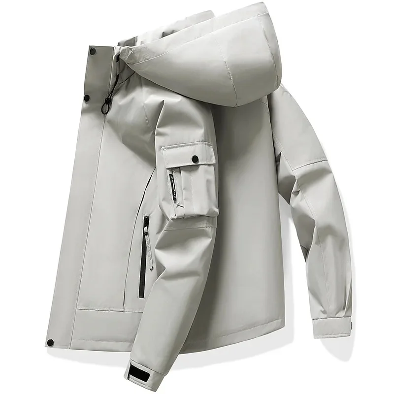 Chaqueta deportiva al aire libre a la moda para hombre con capucha, | Ropa de hombre · Omeda.es - Imagen 3