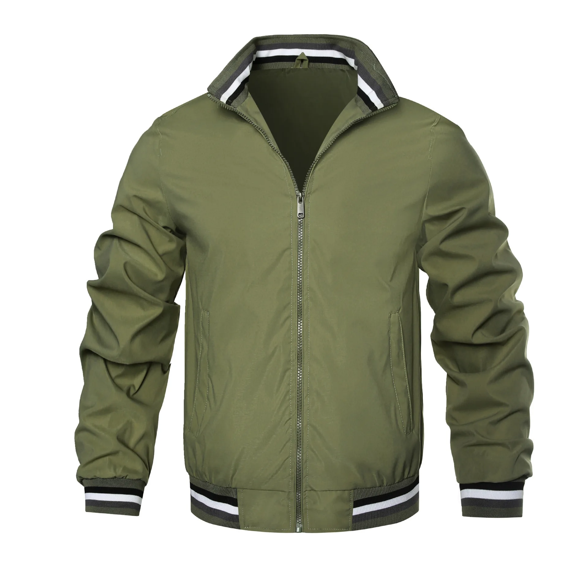 Chaqueta de hombre 2025 primavera otoño nuevo Color sólido Casual | Ropa de hombre · Omeda.es