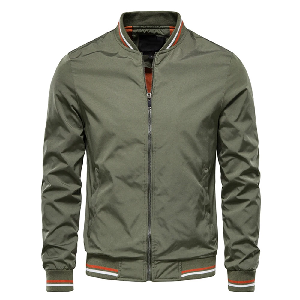 Chaqueta de hombre 2025 primavera otoño nuevo Color sólido Casual | Ropa de hombre · Omeda.es - Imagen 6