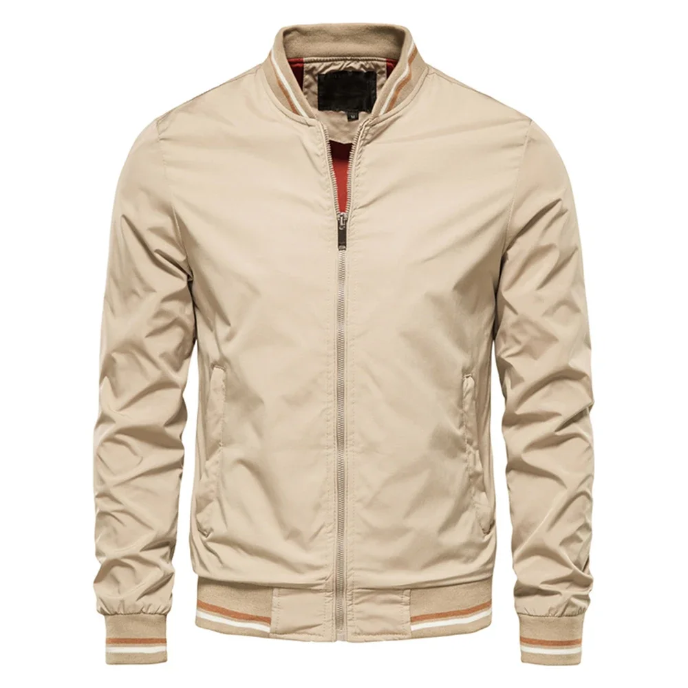 Chaqueta de hombre 2025 primavera otoño nuevo Color sólido Casual | Ropa de hombre · Omeda.es - Imagen 7