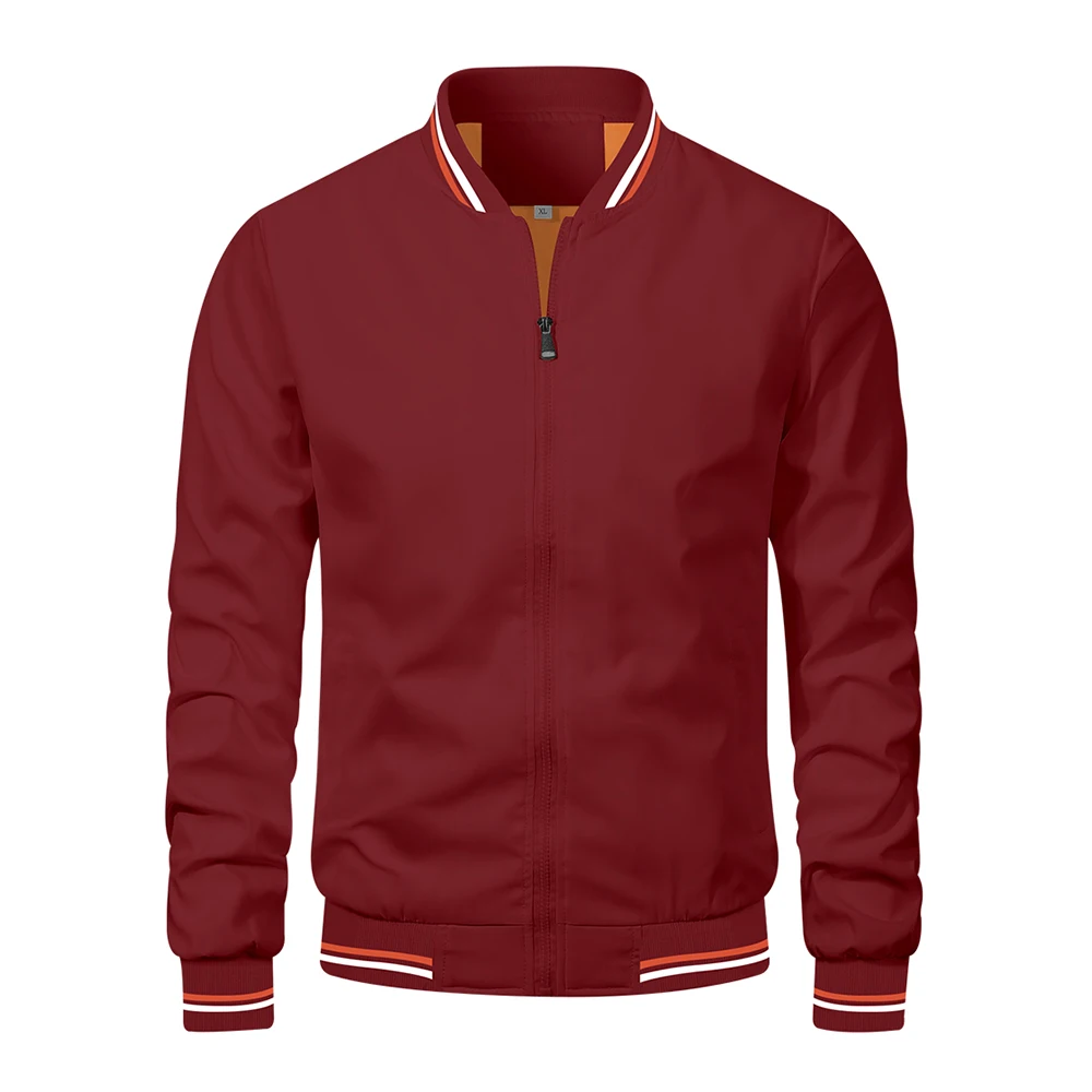 Chaqueta de hombre 2025 primavera otoño nuevo Color sólido Casual | Ropa de hombre · Omeda.es - Imagen 9
