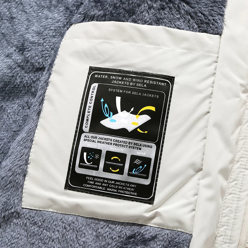 Chaqueta de hombre, abrigo de algodón grueso y con forro polar de | Ropa de hombre · Omeda.es - Imagen 12