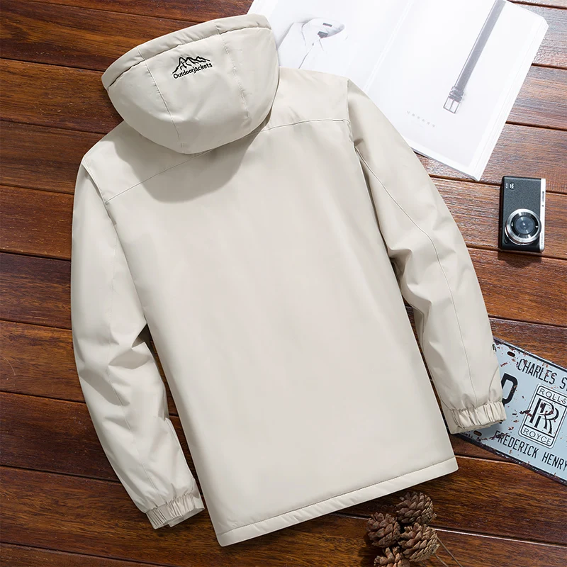 Chaqueta de hombre, abrigo de algodón grueso y con forro polar de | Ropa de hombre · Omeda.es - Imagen 3