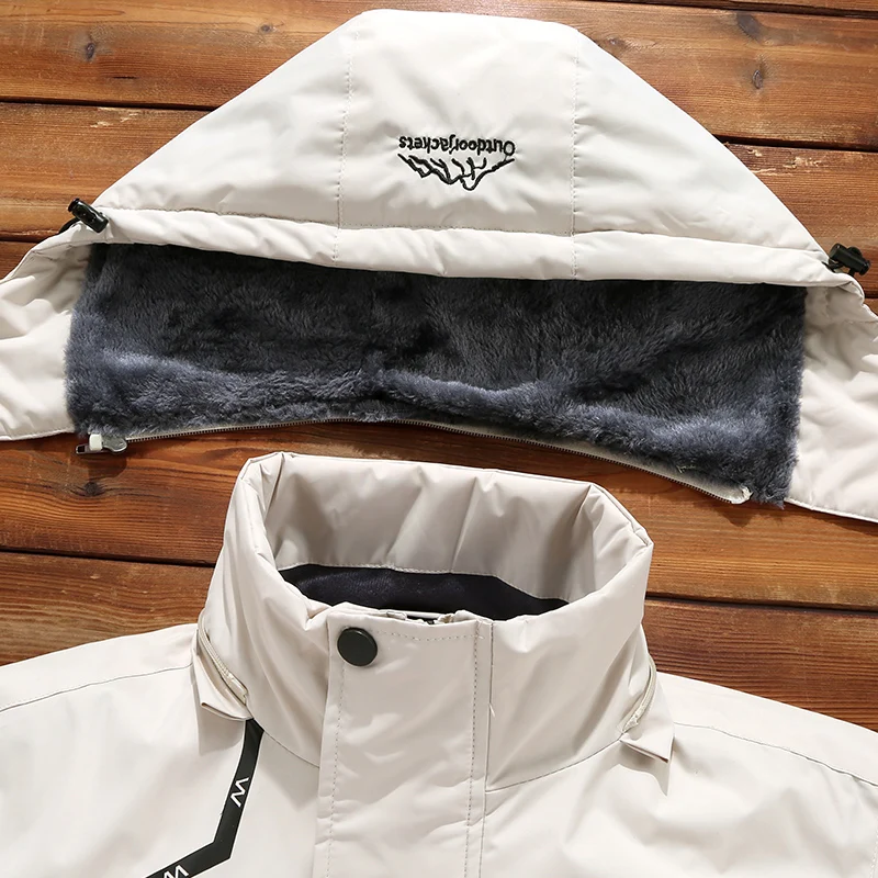 Chaqueta de hombre, abrigo de algodón grueso y con forro polar de | Ropa de hombre · Omeda.es - Imagen 7