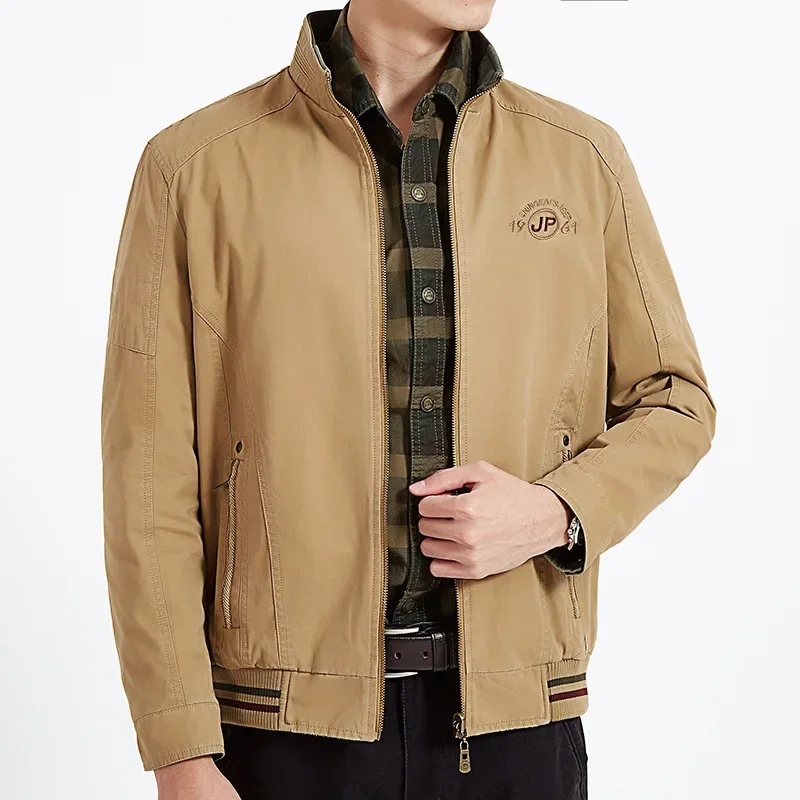 Chaqueta de hombre a la moda Retro de algodón puro de doble cara | Ropa de hombre · Omeda.es