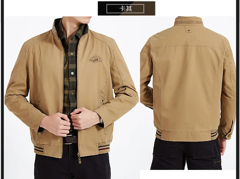 Chaqueta de hombre a la moda Retro de algodón puro de doble cara | Ropa de hombre · Omeda.es - Imagen 7