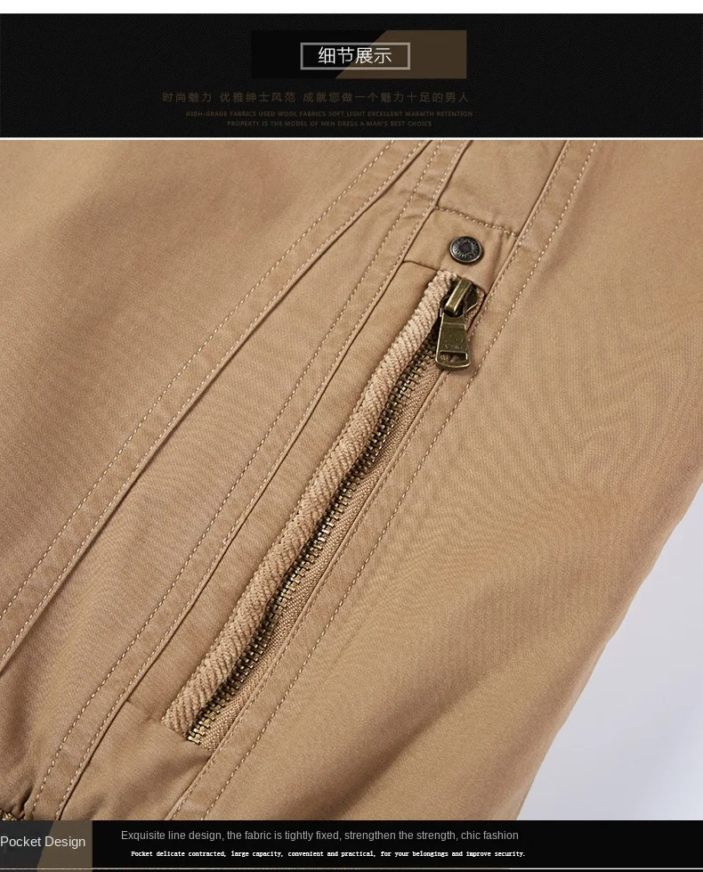 Chaqueta de hombre a la moda Retro de algodón puro de doble cara | Ropa de hombre · Omeda.es - Imagen 8