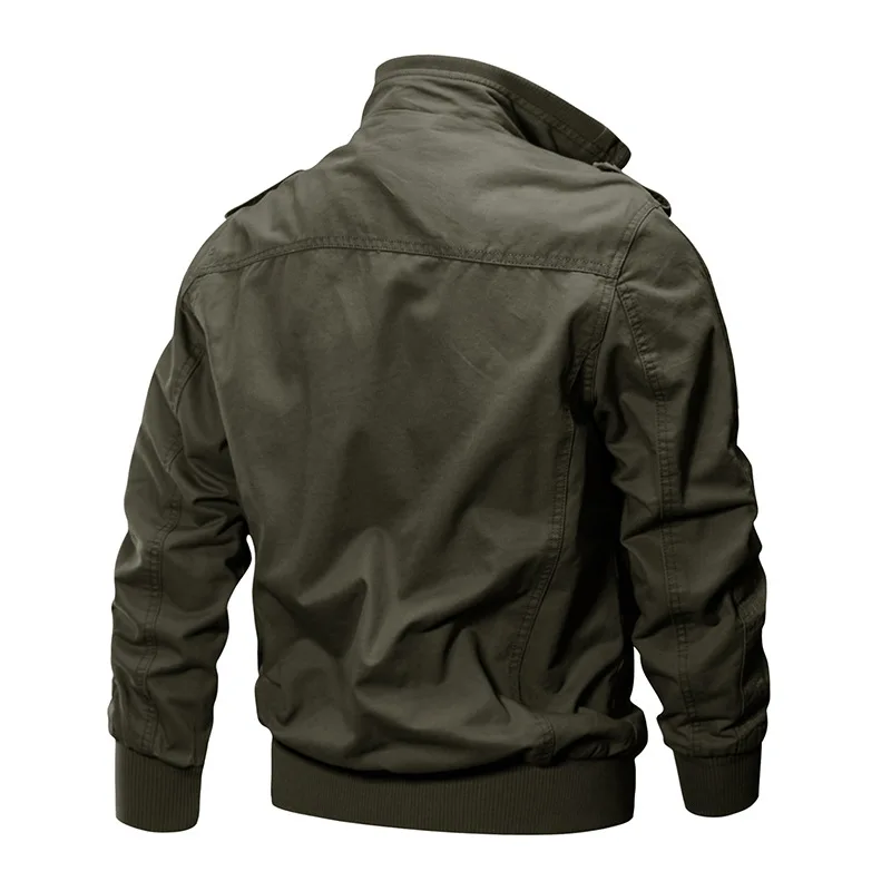 Chaqueta de hombre con múltiples bolsillos de utilidad, cortavientos | Ropa de hombre · Omeda.es - Imagen 5