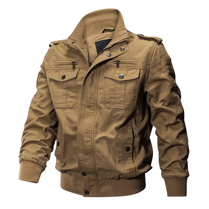 Chaqueta de hombre con múltiples bolsillos de utilidad, cortavientos | Ropa de hombre · Omeda.es - Imagen 6