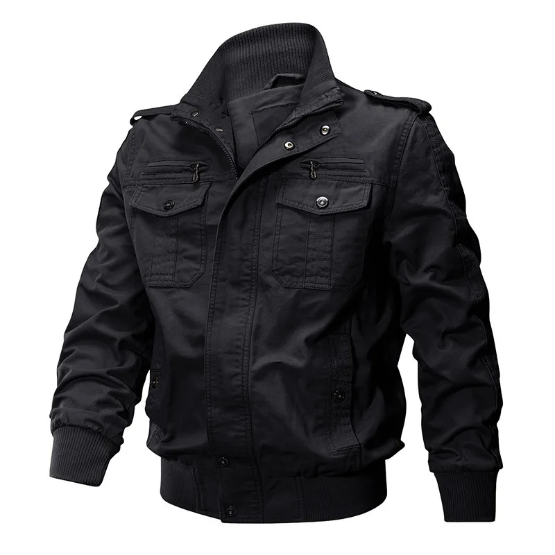 Chaqueta de hombre con múltiples bolsillos de utilidad, cortavientos | Ropa de hombre · Omeda.es - Imagen 7