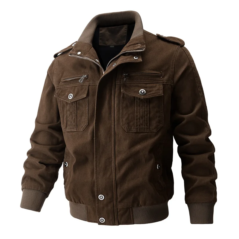 Chaqueta de hombre con múltiples bolsillos de utilidad, cortavientos | Ropa de hombre · Omeda.es - Imagen 8