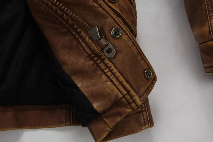 Chaqueta larga de cuero de moda para hombre, nueva chaqueta Vintage | Ropa de hombre · Omeda.es - Imagen 11