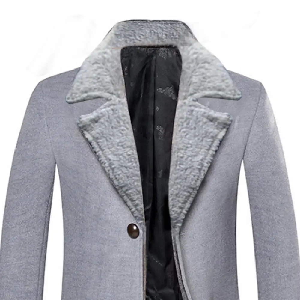 Chaqueta de negocios para hombre, abrigo de longitud media con cuello | Ropa de hombre · Omeda.es - Imagen 15