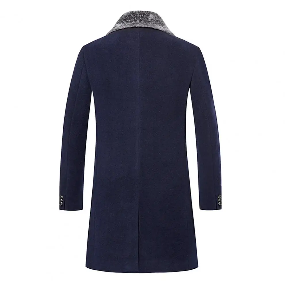 Chaqueta de negocios para hombre, abrigo de longitud media con cuello | Ropa de hombre · Omeda.es - Imagen 17