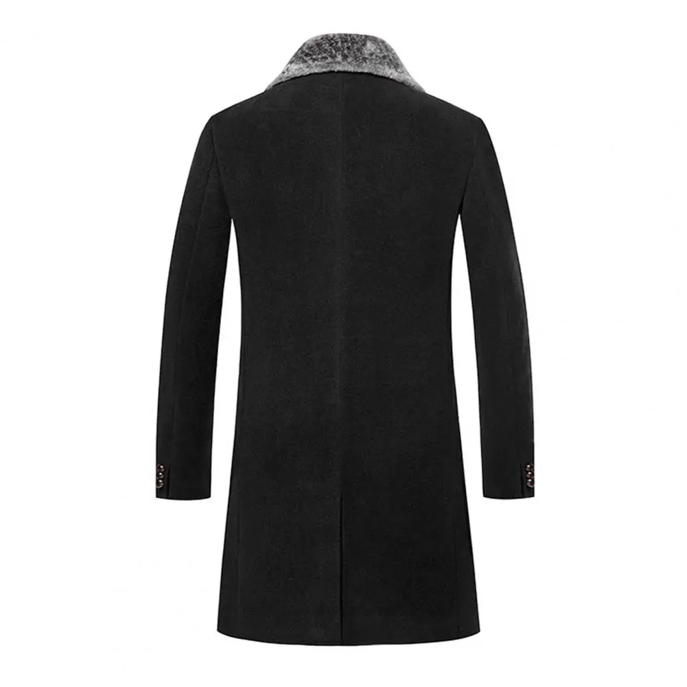 Chaqueta de negocios para hombre, abrigo de longitud media con cuello | Ropa de hombre · Omeda.es - Imagen 18