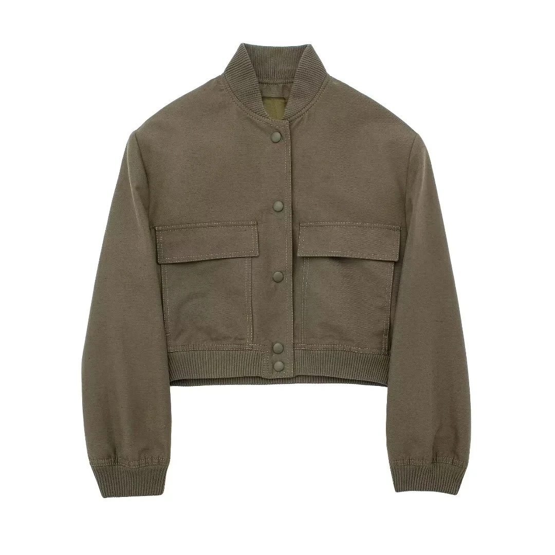 Chaqueta negra elegante a la moda para mujer, abrigo recortado | Ropa de mujer · Omeda.es - Imagen 18