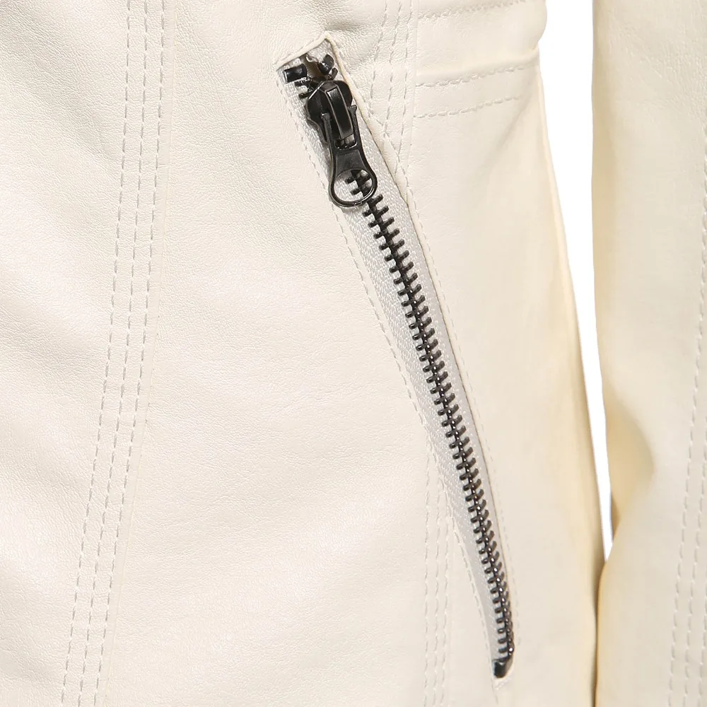 Chaqueta de piel sintética para mujer, chaqueta básica 20225, abrigo | Ropa de mujer · Omeda.es - Imagen 25