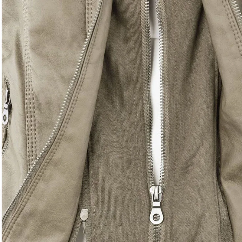 Chaqueta de piel sintética para mujer, chaqueta básica 20225, abrigo | Ropa de mujer · Omeda.es - Imagen 33