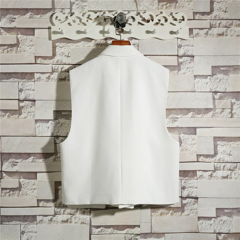 Chaqueta sin mangas para hombre, chaleco de traje Simple, Color | Ropa de hombre · Omeda.es - Imagen 27