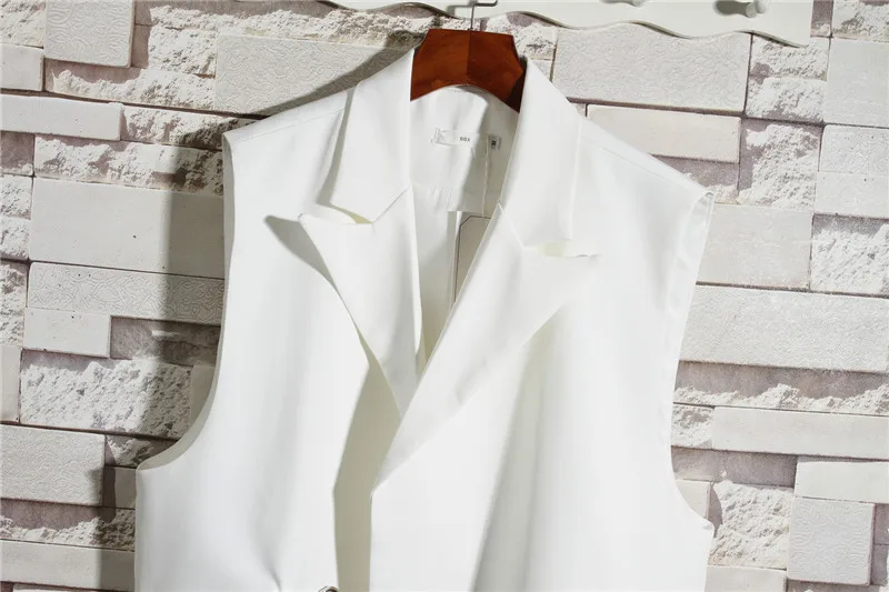 Chaqueta sin mangas para hombre, chaleco de traje Simple, Color | Ropa de hombre · Omeda.es - Imagen 31