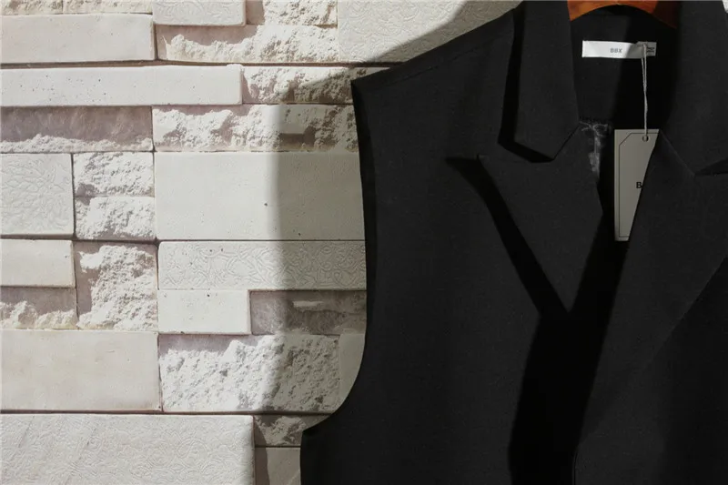 Chaqueta sin mangas para hombre, chaleco de traje Simple, Color | Ropa de hombre · Omeda.es - Imagen 38