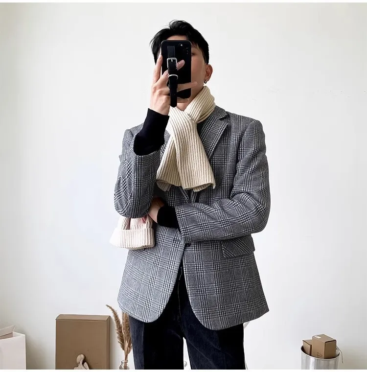 Chaqueta de traje de lana de estilo americano para hombre para | Ropa de hombre · Omeda.es - Imagen 3