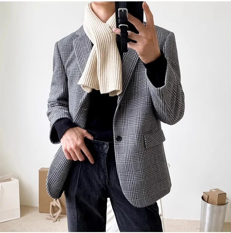 Chaqueta de traje de lana de estilo americano para hombre para | Ropa de hombre · Omeda.es - Imagen 4