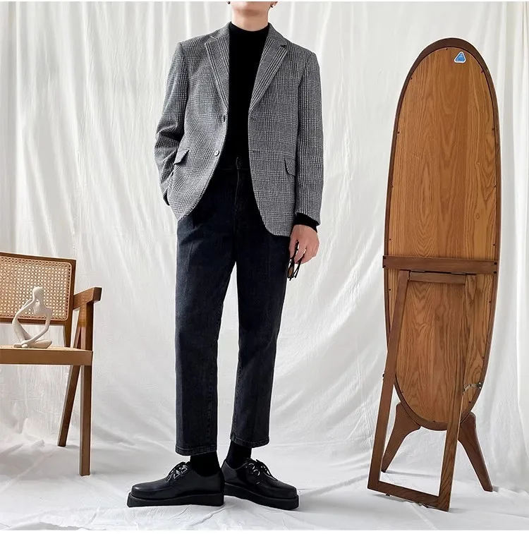 Chaqueta de traje de lana de estilo americano para hombre para | Ropa de hombre · Omeda.es - Imagen 8