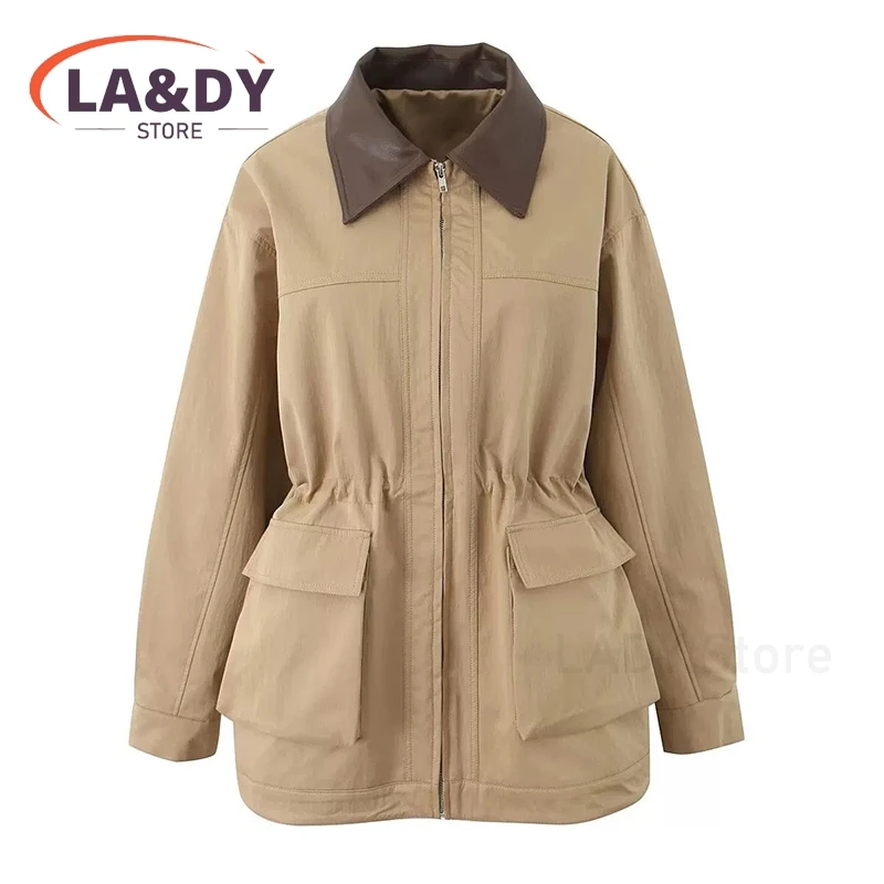 Chaquetas abrigo mujer 2025 otoño nueva ropa de calle solapa | Ropa de mujer · Omeda.es