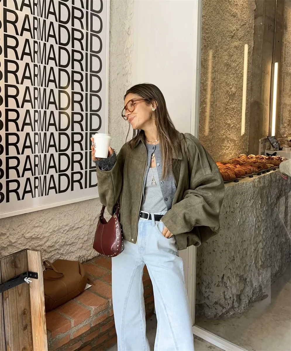 Chaquetas Bomber elegantes del ejército para mujer, abrigos a la moda | Ropa de mujer · Omeda.es - Imagen 16