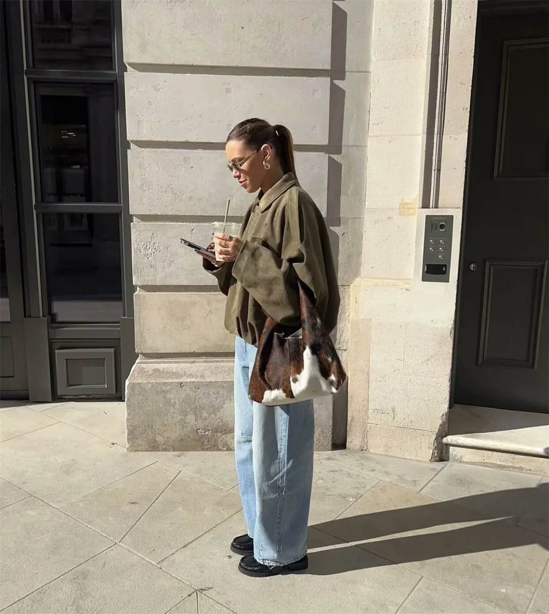 Chaquetas Bomber elegantes del ejército para mujer, abrigos a la moda | Ropa de mujer · Omeda.es - Imagen 19