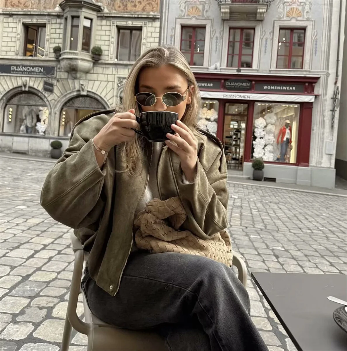 Chaquetas Bomber elegantes del ejército para mujer, abrigos a la moda | Ropa de mujer · Omeda.es - Imagen 21