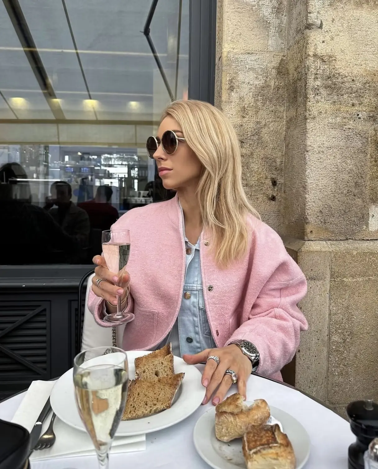 Chaquetas Bomber para mujer, abrigos con cuello redondo, botones de | Ropa de mujer · Omeda.es - Imagen 12