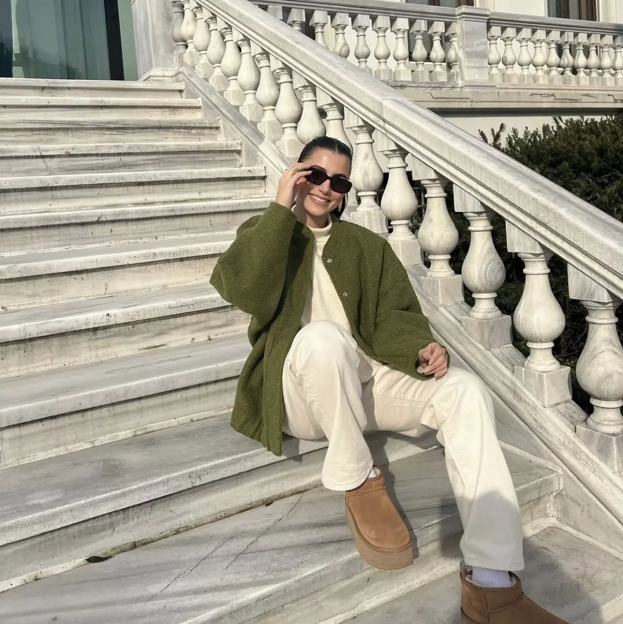 Chaquetas Bomber para mujer, abrigos con cuello redondo, botones de | Ropa de mujer · Omeda.es - Imagen 13