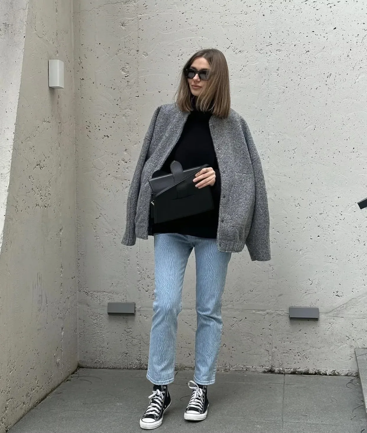 Chaquetas Bomber para mujer, abrigos con cuello redondo, botones de | Ropa de mujer · Omeda.es - Imagen 19