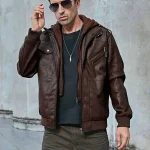 Chaquetas de cuero para hombre Otoño Invierno motocicleta PU chaqueta | Ropa de hombre · Omeda.es
