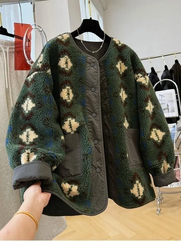 Chaquetas para mujer moda doble cara abrigos de manga larga 2025 | Ropa de mujer · Omeda.es